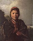 Frans Hals Famous Paintings - The Fisher Boy